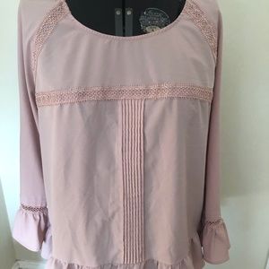 Pink blouse
